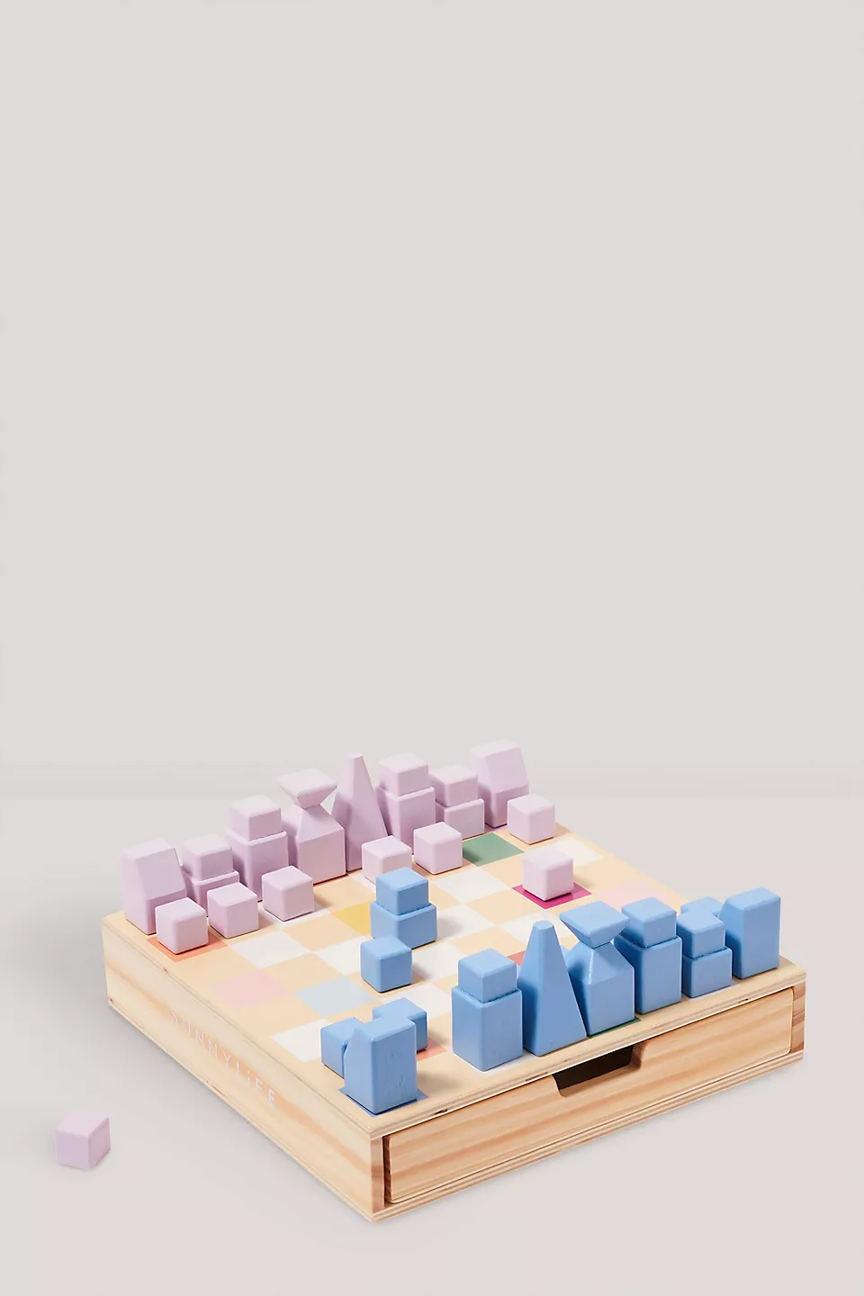 anthropologie.com | Sunnylife Wooden Chess & Checkers
