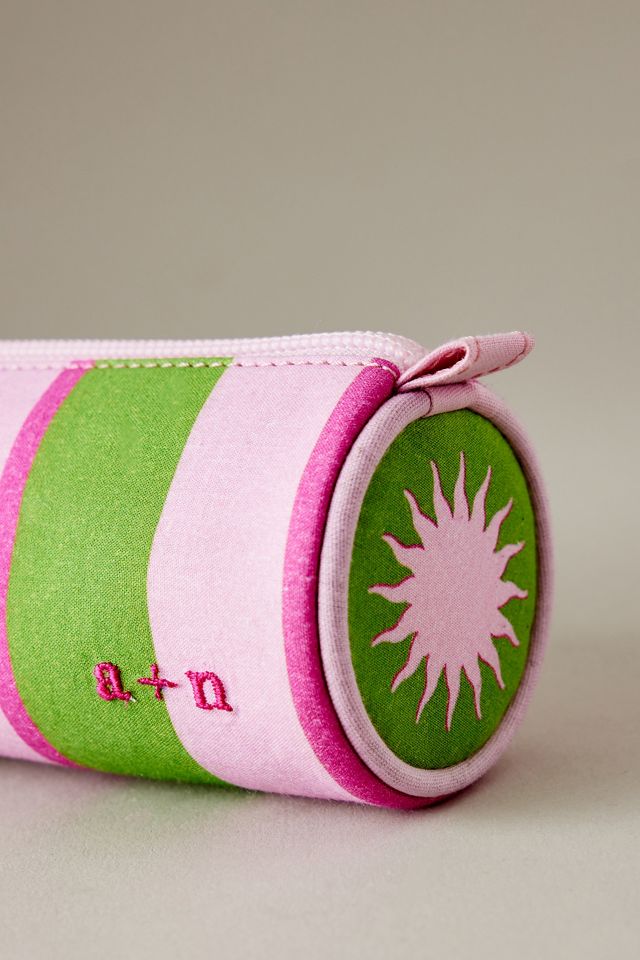 Anna + Nina Stripe Pencil Case #1