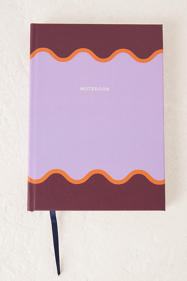 Papier Making Waves Lined Notebook