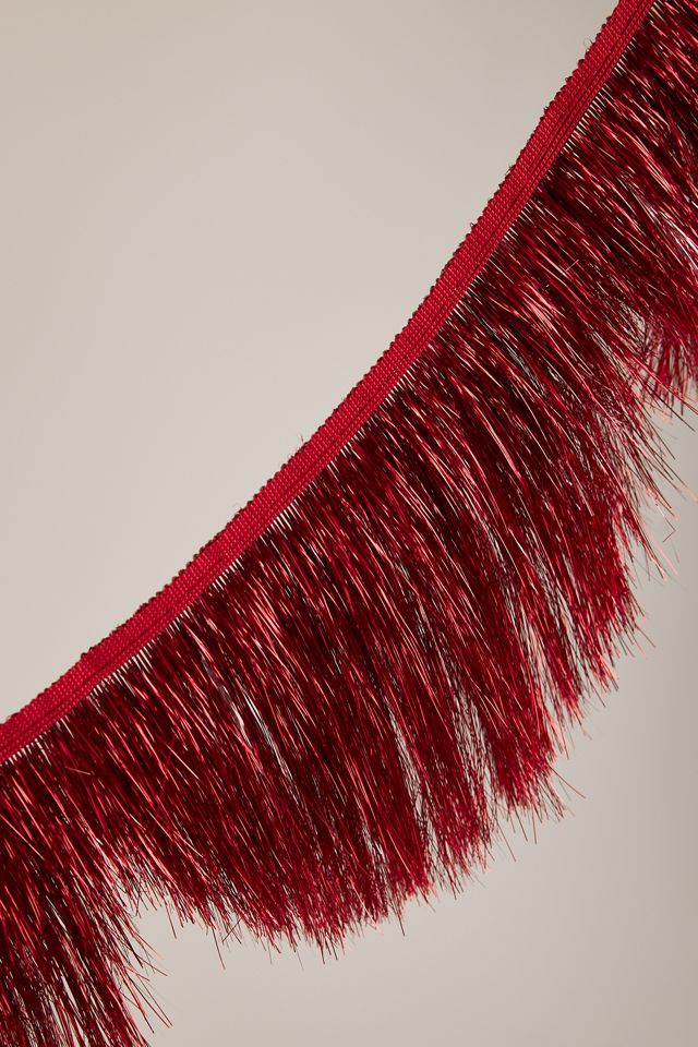Meri Meri Pink Tinsel Scallop Garland #2