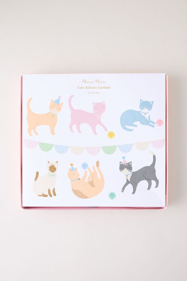 Guirlande de chatons mignons Meri Meri #1