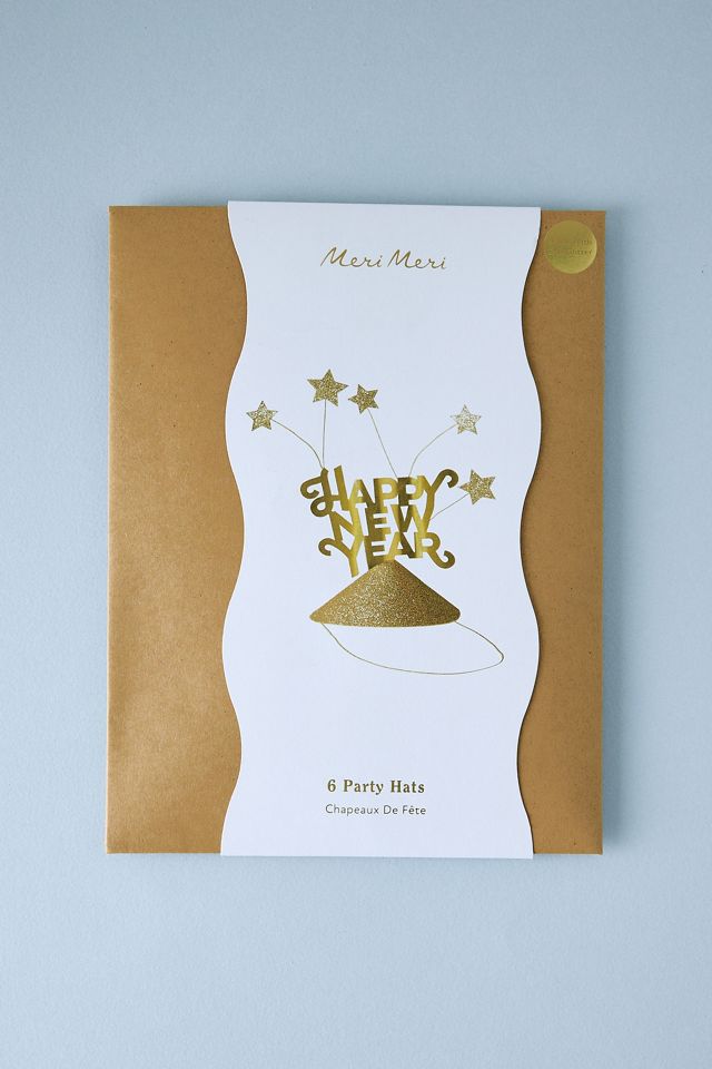 Meri Meri Neujahrshüte, 6er-Set #1