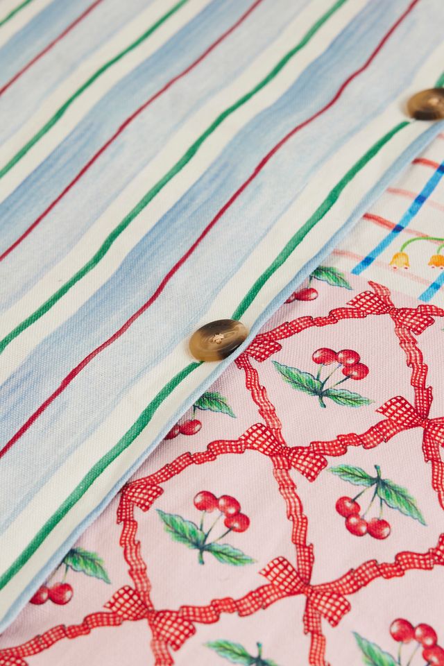 Damson Madder Patchwork Pet Bed #4