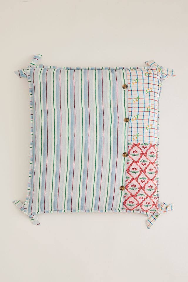 Damson Madder Patchwork Pet Bed #5