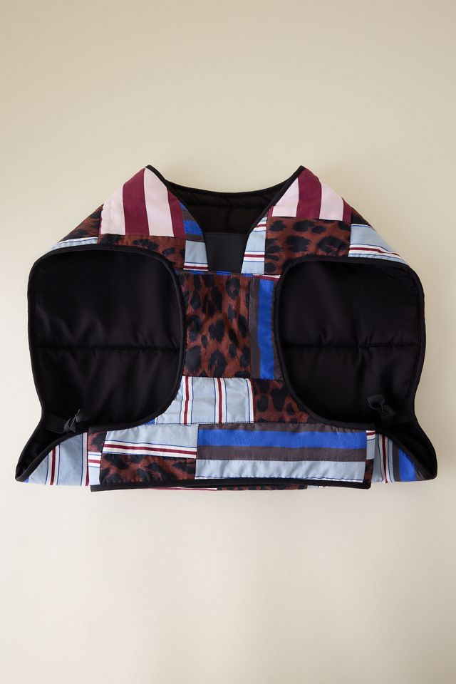 Manteau pour chien en patchwork Damson Madder #1