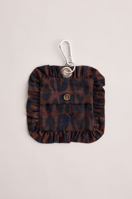 Damson Madder Leoparden-Kotbeutelhalter