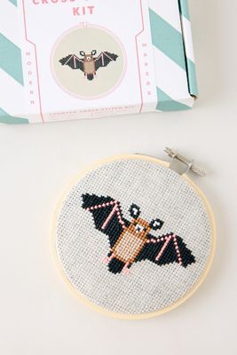 Kit Punto Croce Pipistrello Cotton Clara