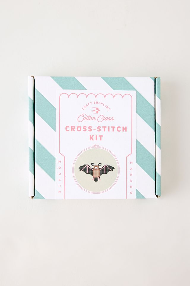 Kit de point de croix chauve-souris Cotton Clara #1