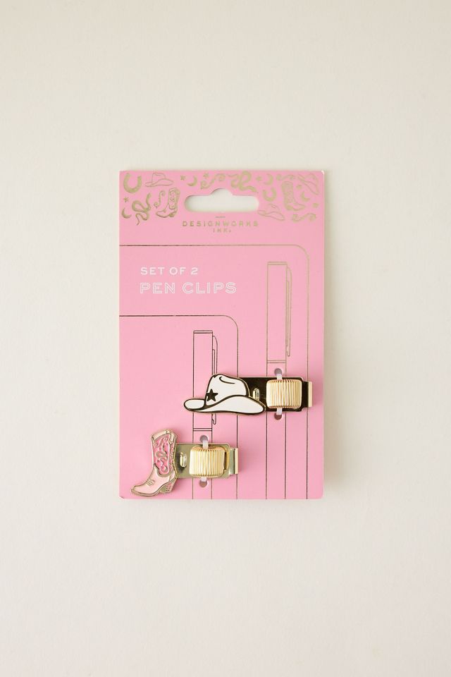 DesignWorks Ink Cowboy Pen Clips #1