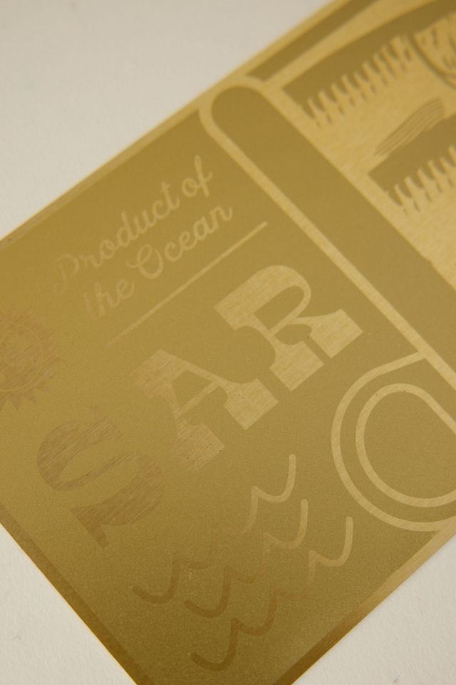 DesignWorks Ink Sardinen-Messing-Lesezeichen #2