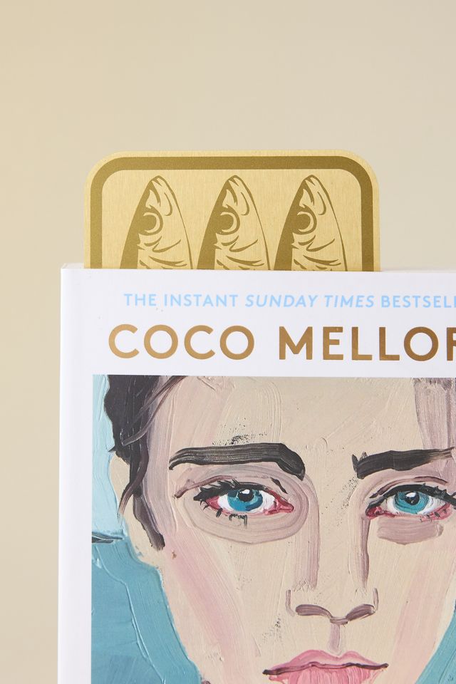 DesignWorks Ink Sardinen-Messing-Lesezeichen #1