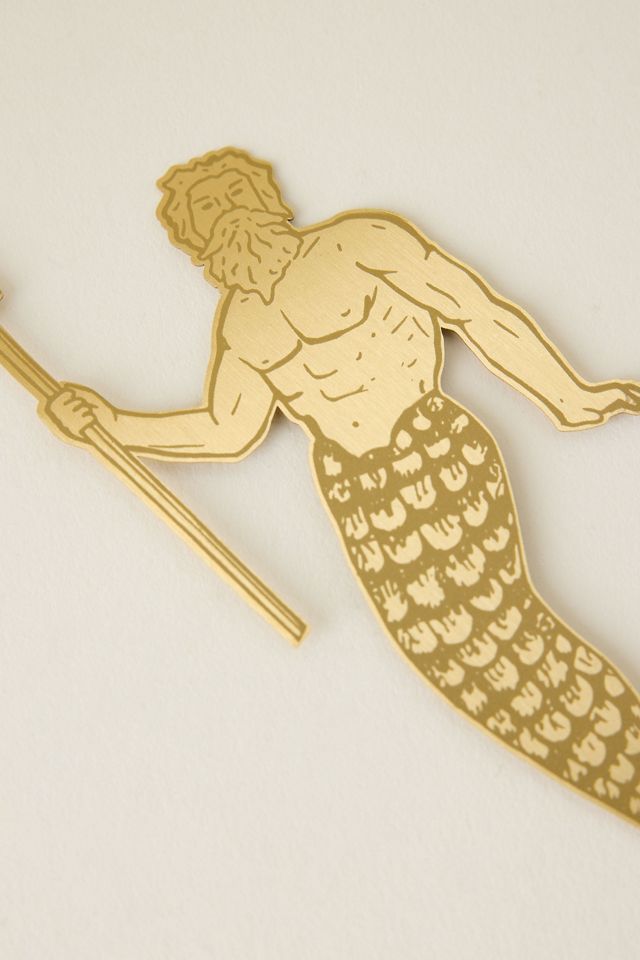 DesignWorks Ink Merman Brass Bookmark #2