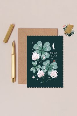 Sister Paper Co. Viel Glück Grußkarte