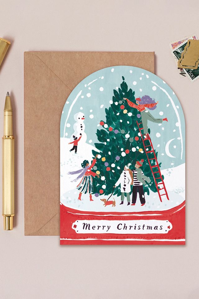 Biglietto di Natale con Palla di Neve Sister Paper Co. #1