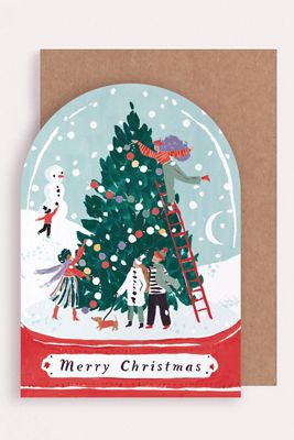 Carte de Noël Boule à Neige Sister Paper Co.