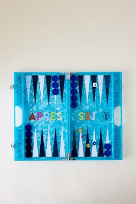 MaisonGames Set di Backgammon Apres Ski