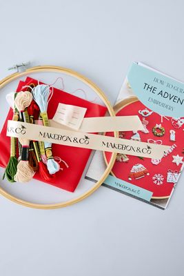 MakeBox & Co. 24 Days of Advent Embroidery Kit