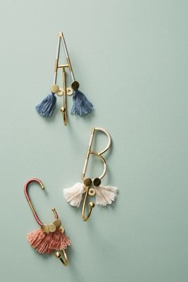 Fringed Monogram Hook