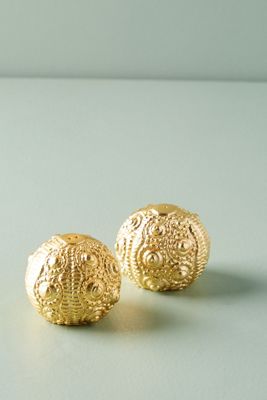 Urchin Salt + Pepper Shaker Set