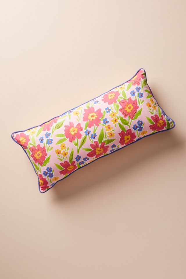 Painted Poppies Pillow #1