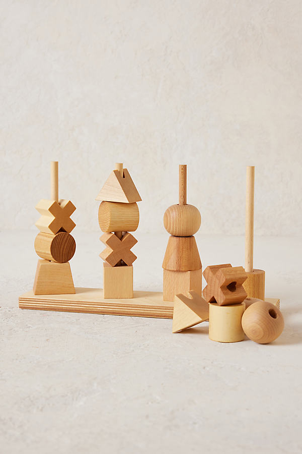 Wooden Story Dreamland Stacking Blocks