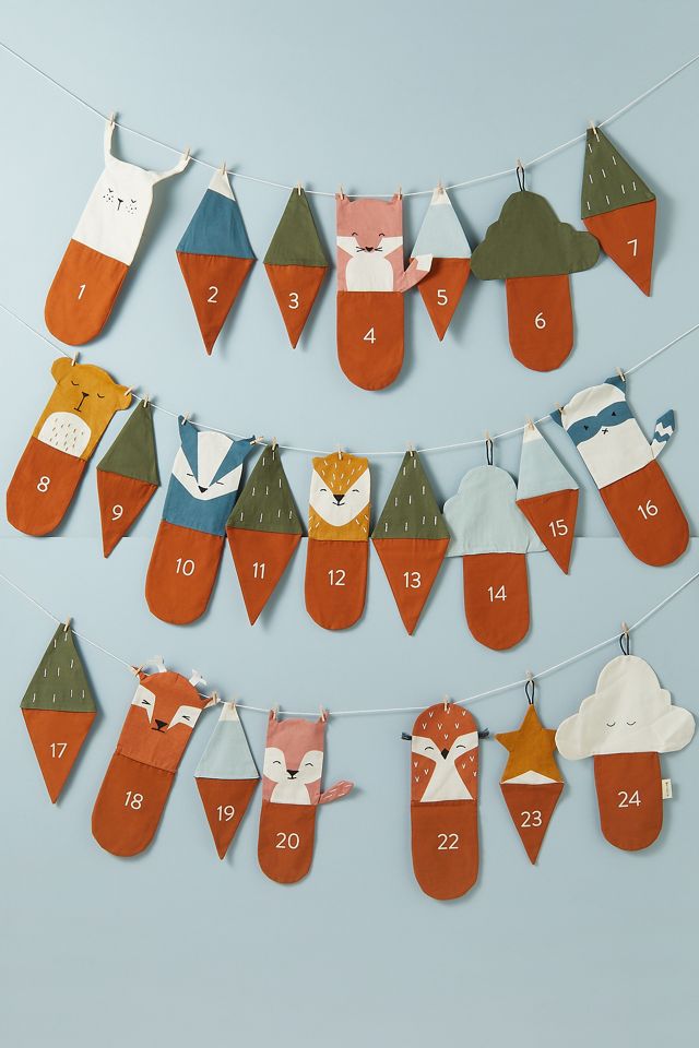 Fabelab Woodland Advent Calendar Anthropologie UK