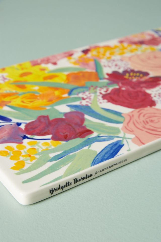 Bridgette Thornton Paint + Petals Cheese Board #2