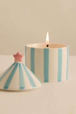 Zesty Lemons London Candela in Ceramica Carnival al Carbone & Matcha