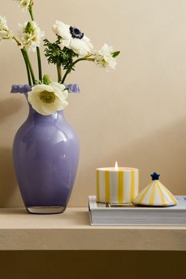 Zesty Lemons London Candela in Ceramica Carnival Ambra e Bergamotto