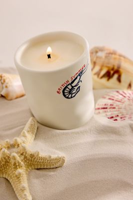 Zesty Lemons London St Ives Beach Club: Wild Fig & Fennel Shrimp Candle