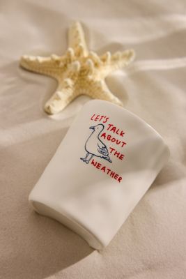 Zesty Lemons London St Ives Beach Club: Sea Moss & Sandalwood Gull Candle