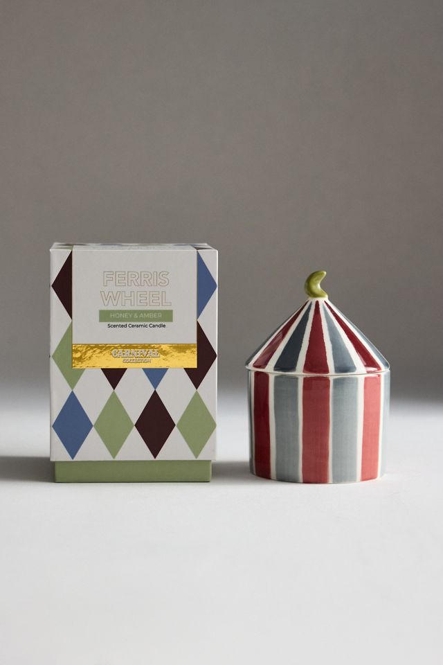 Honey & Amber Carnival Ceramic Candle | Anthropologie UK