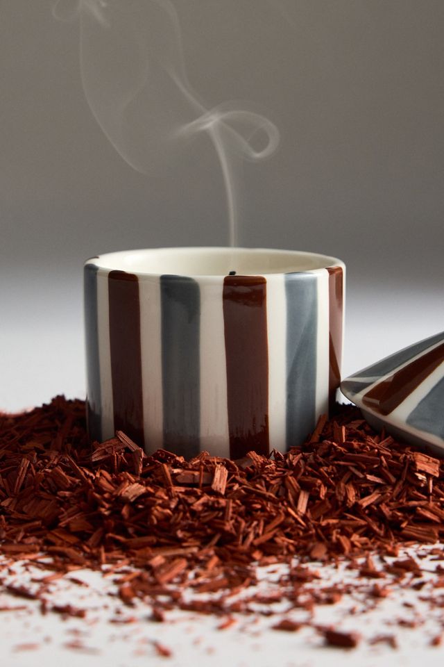 Sandalwood & Musk Carnival Ceramic Candle | Anthropologie UK