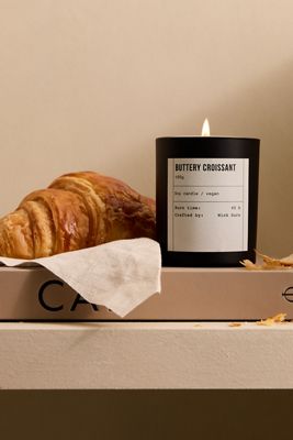 Candela in Vetro Croissant al Burro Wick Guru