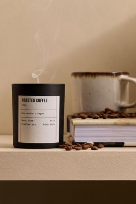 Candela in Vetro al Caffè Tostato Wick Guru