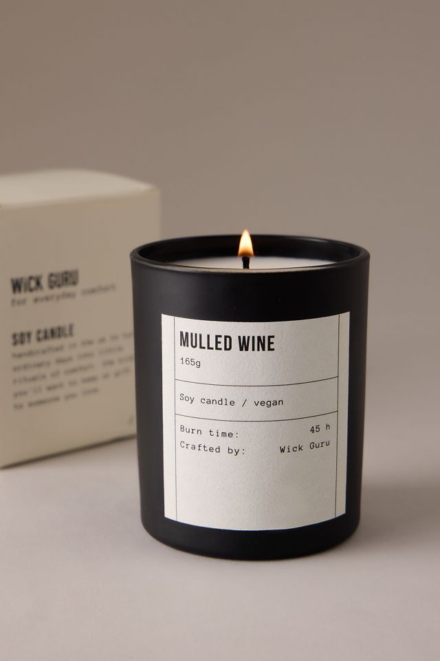 Bougie en verre Vin chaud Wick Guru #1