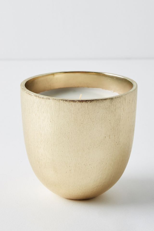 Gilded Rock Candle #2
