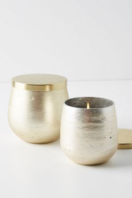 Pearlized Jar Candle