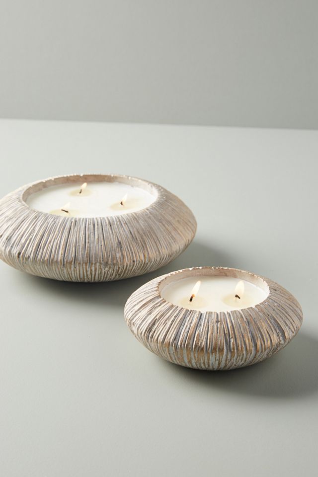 Citronella Sea Urchin Candle #1