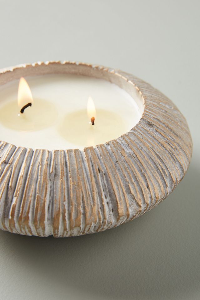 Citronella Sea Urchin Candle #2