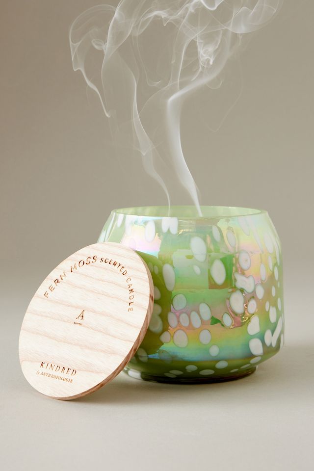 By Anthropologie Fresh Fern Moss Glass Jar Candle #2