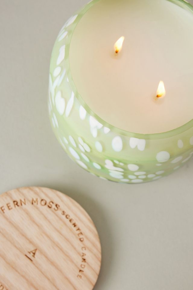 By Anthropologie Fresh Fern Moss Glass Jar Candle #1