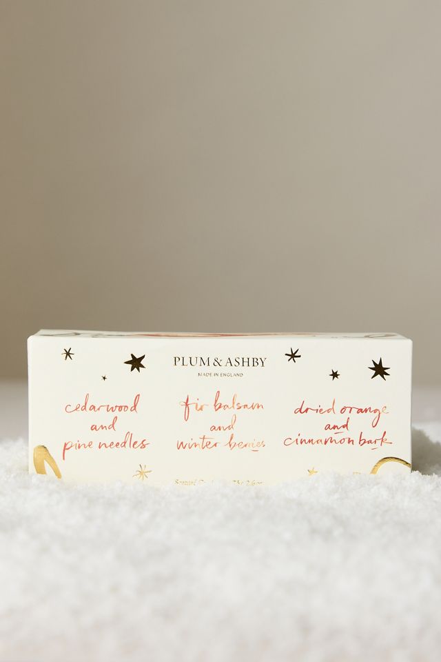 Plum & Ashby Winter Votive Trio Set #1