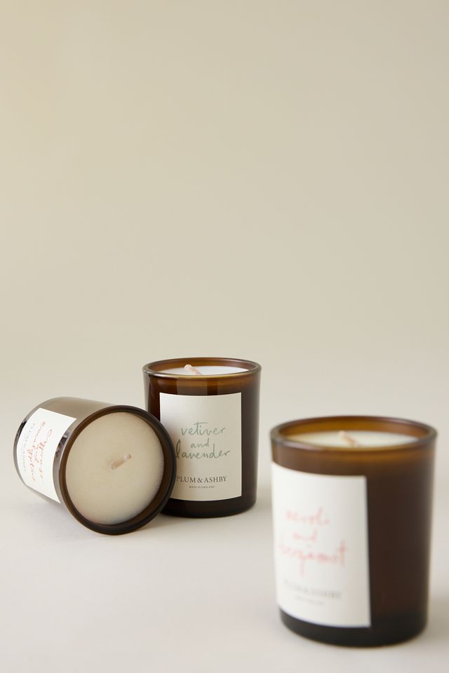 Ensemble de Trois Bougies Votives Plum & Ashby #2