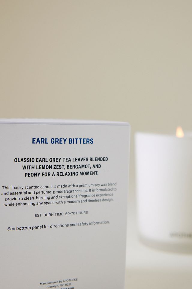 Vela en Caja Apotheke Earl Grey Bitters #2