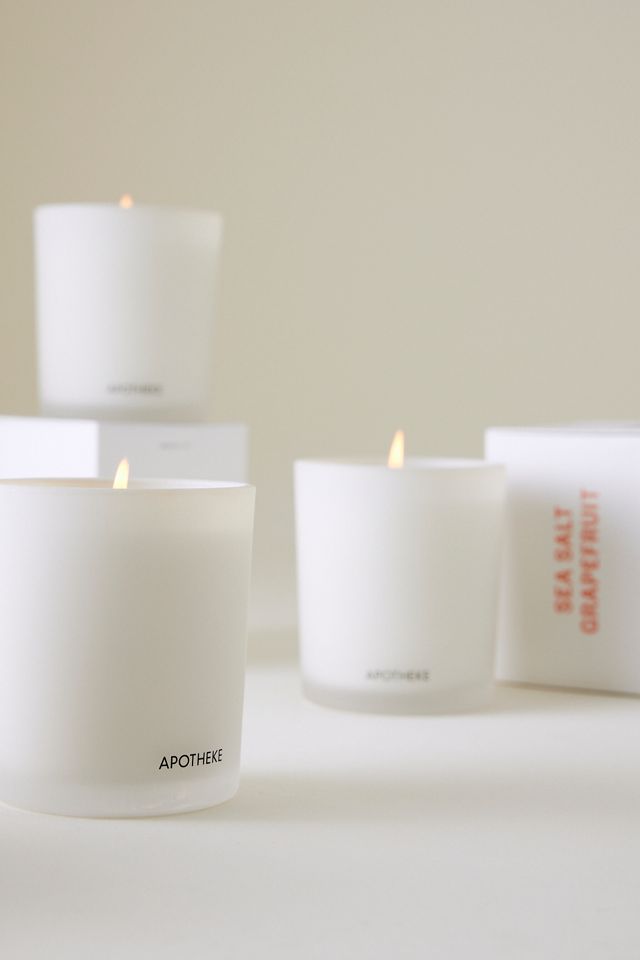 Vela en Caja Apotheke Vetiver Blanco #3