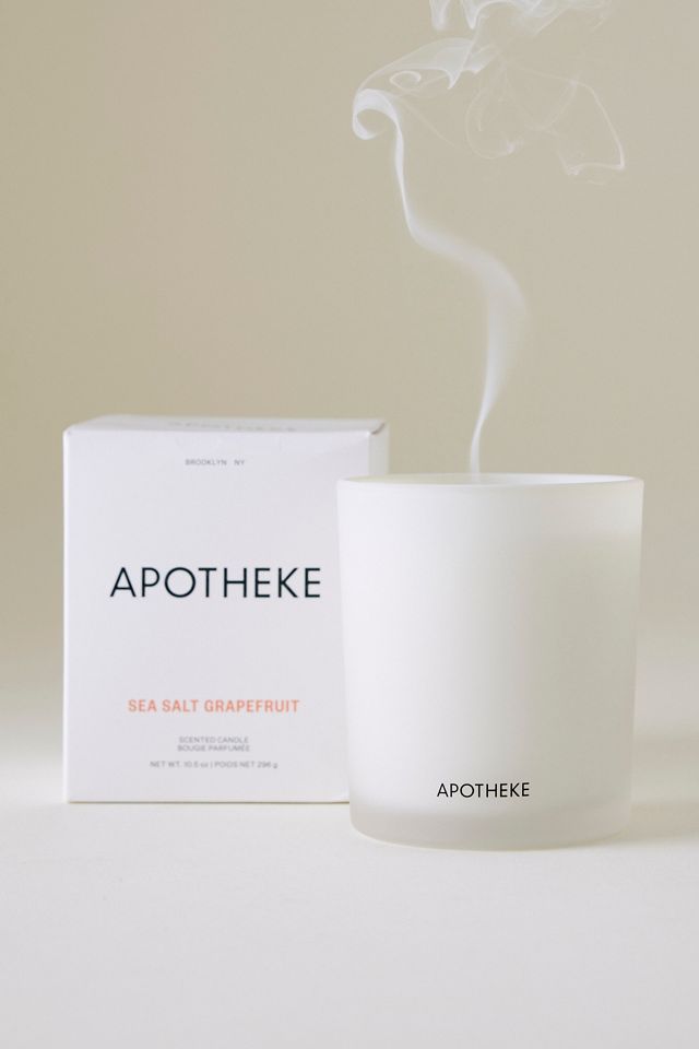 Vela en Caja Apotheke de Pomelo y Sal Marina #1