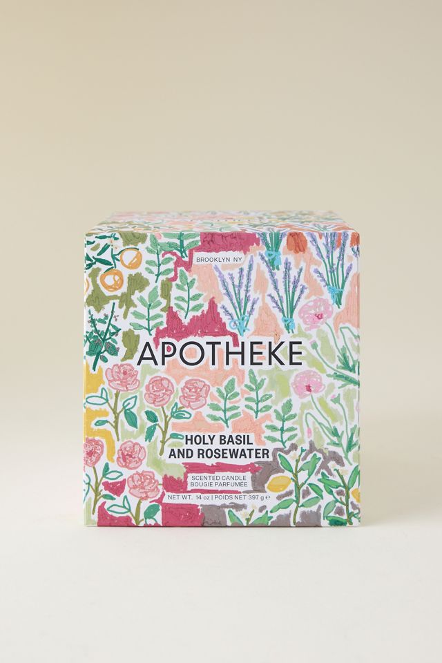 Vela de Cerámica Apotheke Holy Basil & Rosewater #4