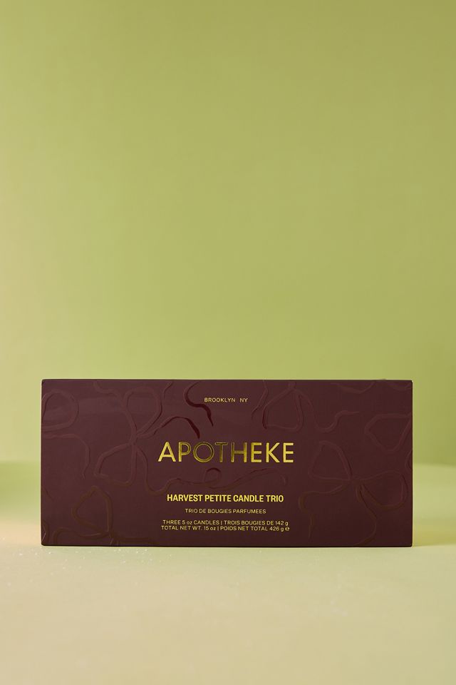 Set de Trío de Velas Petite Harvest de Apotheke #2