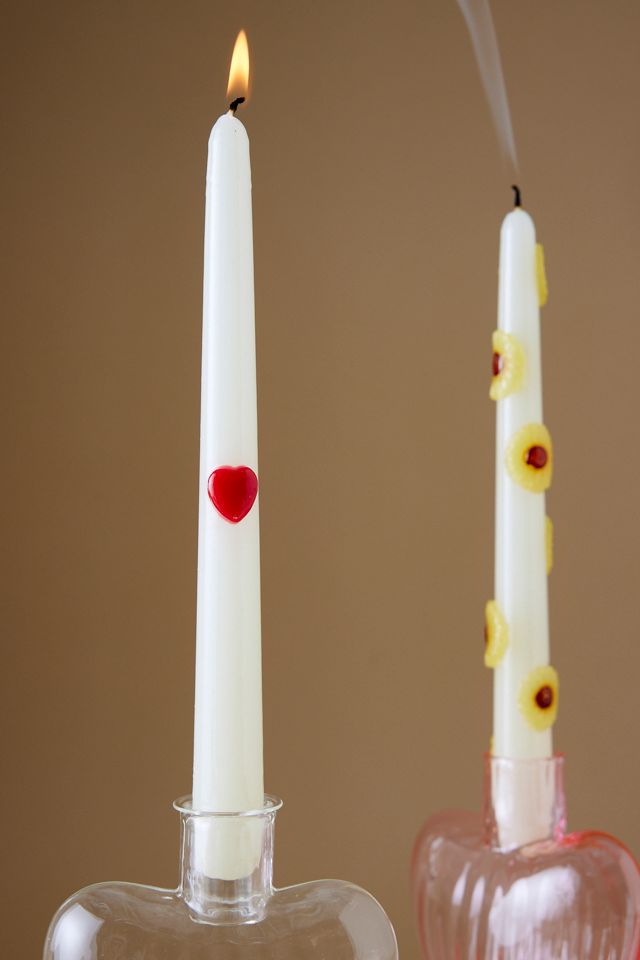 Anna + Nina Sunflower 3D Taper Candles, Set of 2 #2